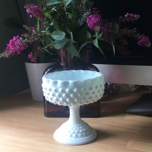 Beautiful Fenton  bubble desert dish